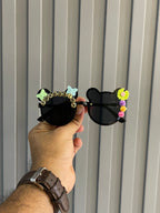 Customised kids glasses cute panda