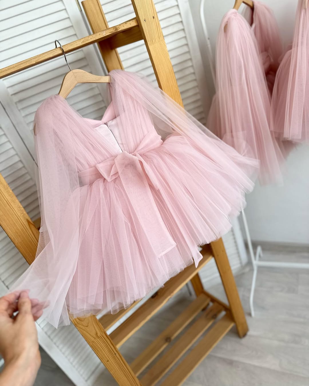 Powder Dress With Ribbons 🎀