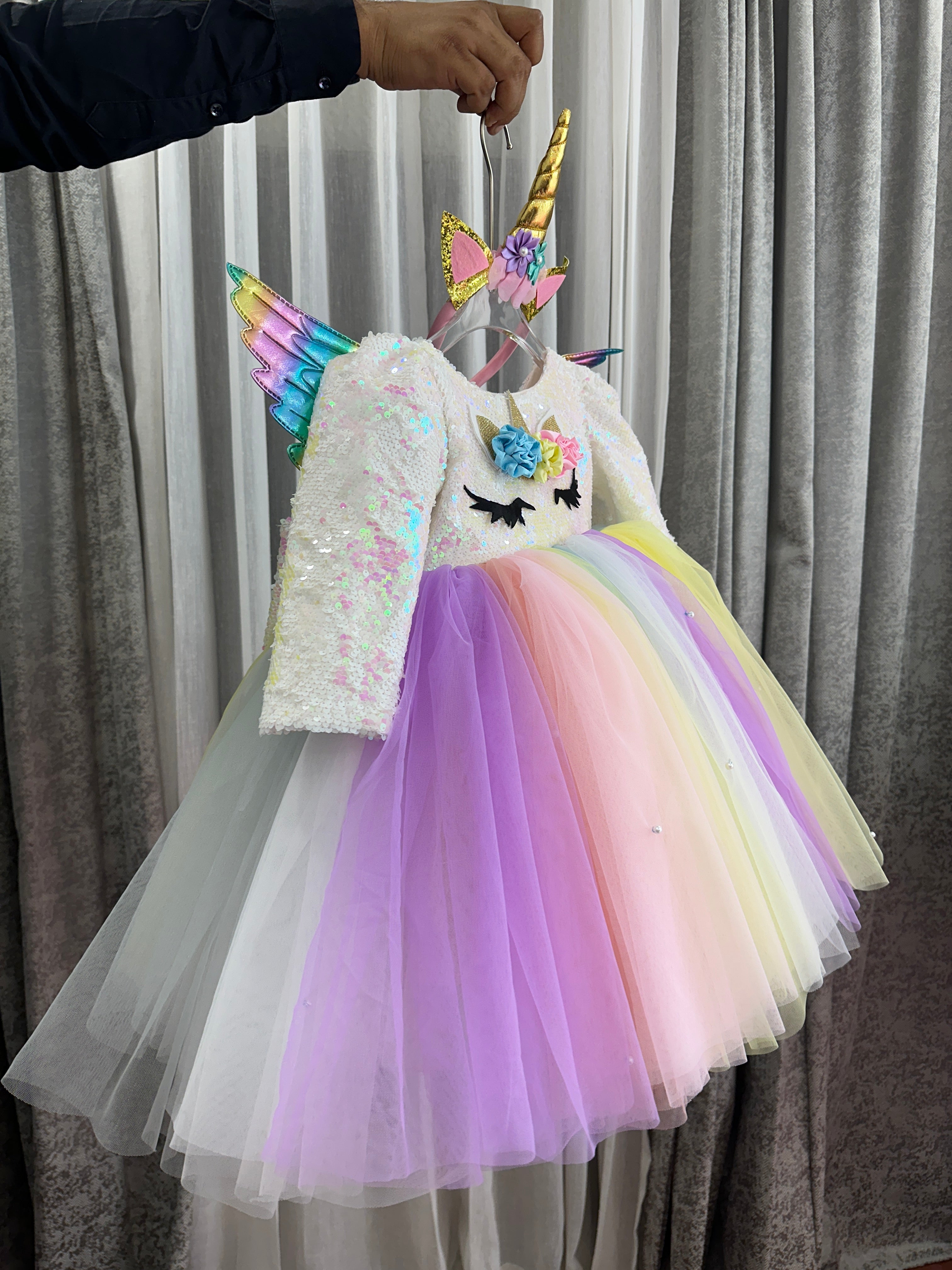Unicorn Baby Girl Dress
