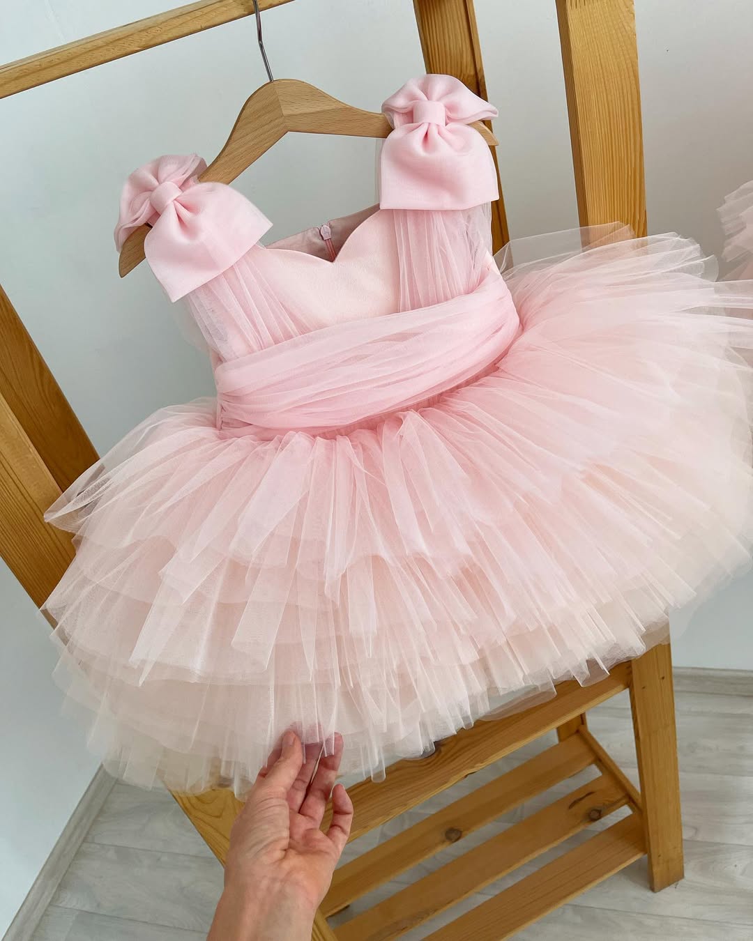 Classy Baby Pink Colour Dress